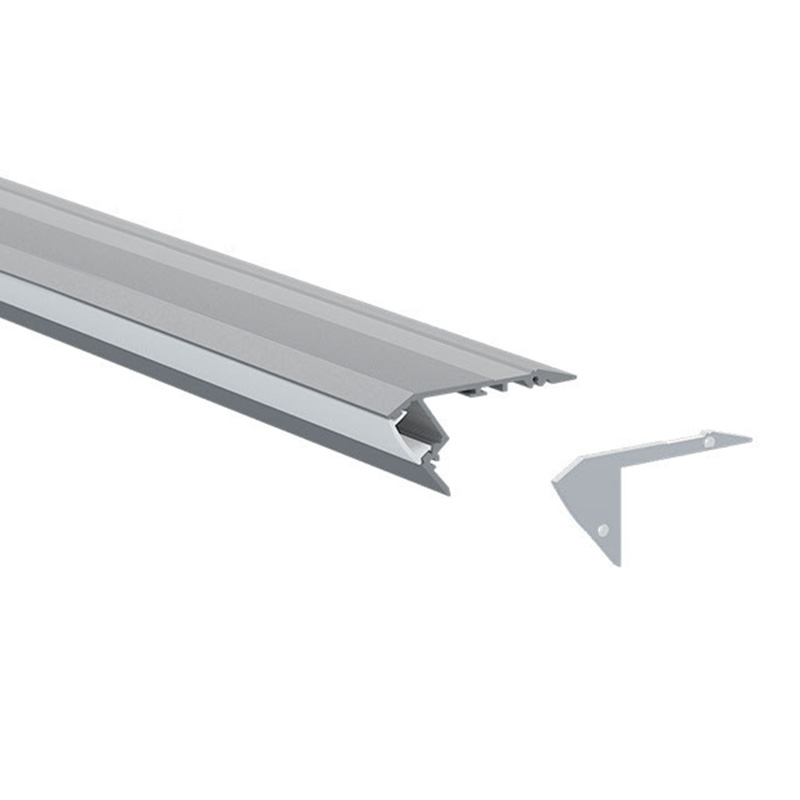 Stair LED Profiles Aluminum Channel For 10mm LED Strips